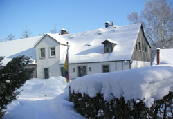 Ferienappartements im Winter