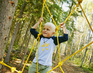 Kletterpark bei Hof